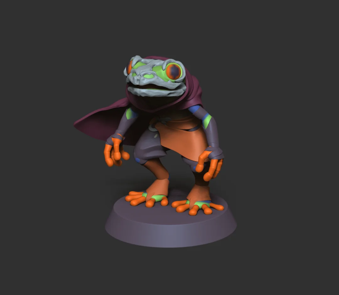MINI : Frogfolk (Grippli, Ribbit, Grung)